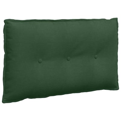 vidaXL - Rugkussen - Jungle - Groen - 80 - x - 50 - cm - Corduroy - stof