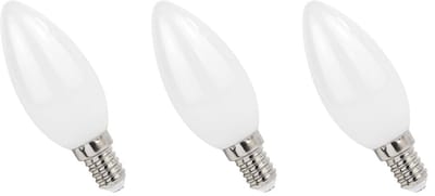 Spectrum LED Lamp E14 5.5W 230V - 650 Lumen - 4000K Neutraal wit - Natuurlijk licht - Energiezuinig - 3 stuks