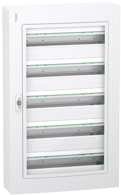 Schneider Electric prismaSeT lege zekeringkast 5-rijen 120 modules met transparante deur (LVSXM524)