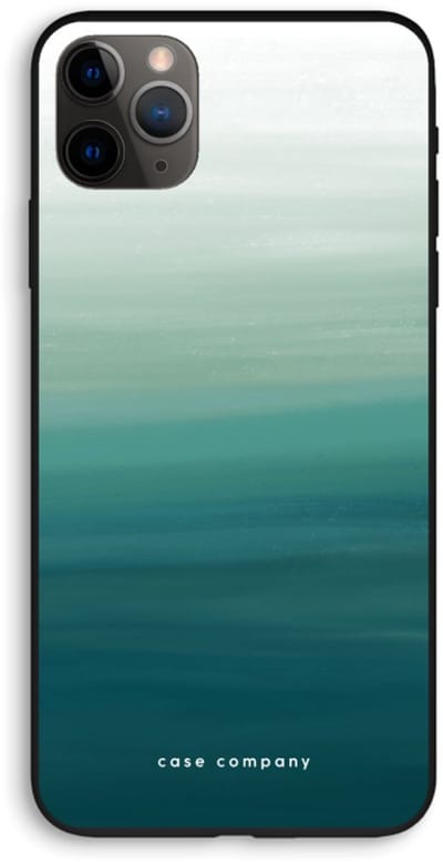 Case Company® - Hoesje geschikt voor iPhone 11 Pro Max hoesje - Ocean - Biologisch Afbreekbaar Telefoonhoesje - Bescherming alle Kanten en Schermrand