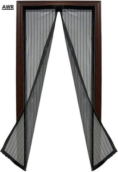 AWR - Magnetisch Vliegengordijn / Deurhor / Horgordijn - Zelfsluitend Vliegennet - 210 x 100 CM