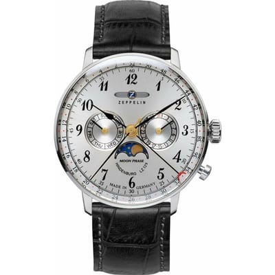 Zeppelin LZ 129 Hindenburg 7036-1 LZ 129 Hindenburg Mondphase Horloge