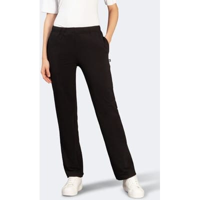 Hajo Comfortabele dames joggingbroek zwart Zwart vrouw 38