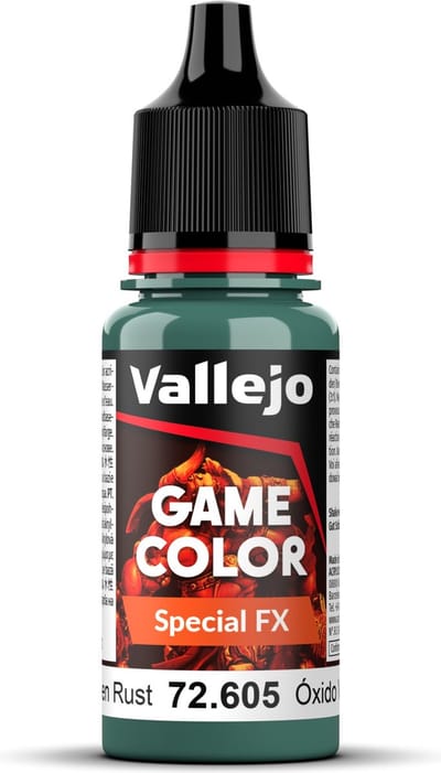 Vallejo Hobbyverf Acrylverf - 72605 Special Fx - Green Rust - Acryl - Verf flesje - 18 ml