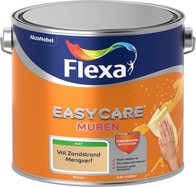Flexa - Easycare Muren - Vol Zandstrand - Mengverf - 2,5 L