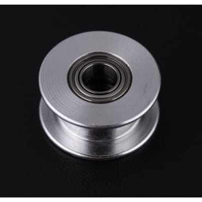 5 stuks Aluminium 2GT Riem Tandwiel Poelie 3D Printer Accessoire (W6mm, 20T, Boring 5, Tandloos) gray