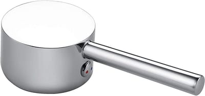 Cosensi- Kraanhendel Vervangbaar - Hoogwaardige Zinklegering - Polished Chrome Afwerking - Geschikt voor 35mm Cartridge - Eenvoudige Installatie - Corrosiebestendig - Kraanhandgreep