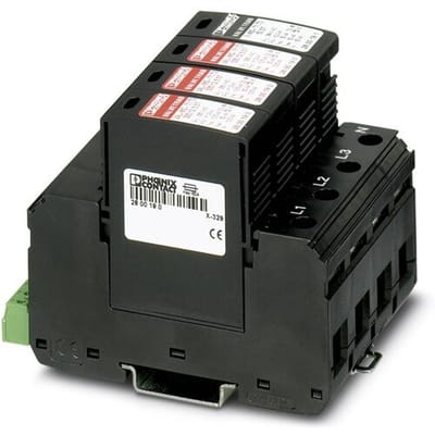 Phoenix Contact 2800183 VAL-MS-T1/T2 335/12.5/3+1-FM Overspanningsveilige afleider Overspanningsbeveiliging voor: Verdeelkast 12.5 kA 1 stuk(s)