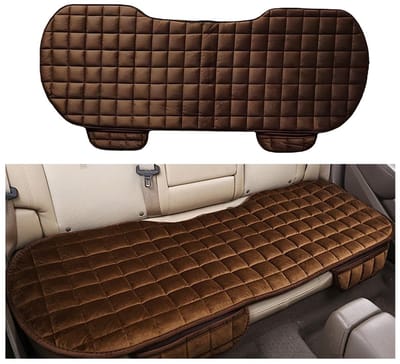 Dailygoods- Autobankbescherming Universeel - Pluche Autostoelkussen - Achterbankmat - Auto-accessoires - 133 x 49 cm - Verbeterd Rijcomfort