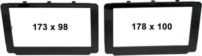 2-DIN paneel Toyota Hilux 2017-2020