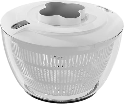 Salade Centrifuge - Groente Waskom - Maaltijd Bereiden - Eenvoudig Drukcomfort - 5 Liter - Transparant