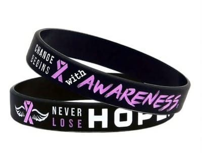 Akyol - armband voor pink ribbon -roze armband - pink ribbon - cadeau - borstkankerdag - wereldkankerdag - pink - roze maand