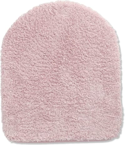 Toiletdeksel - Zachte Overdekking - Badkamer Comfort - Zacht Fluweel Materiaal - 50 x 45 cm - Roze