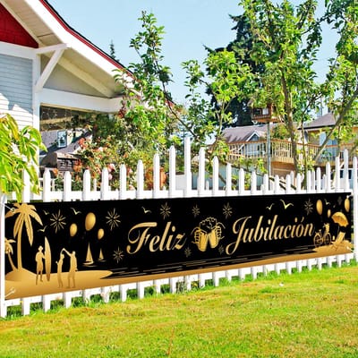 Dailygoods- Pancarta 270 x 35 cm - Decoratie - Jubileum - Feest - Verjaardag - Viering - Banner