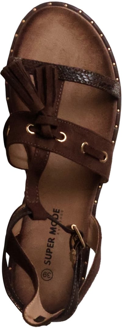 Platte sandalen met bandjes