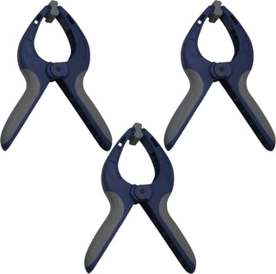 Benson Zeilklemmen - 3x stuks - kunststof - 35 x 90 mm - Dekzeil klemmen - zeilclips/marktklemmen