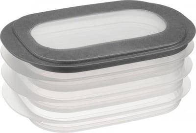 Sunware Vleeswarendoos - 9x stuks - magnetronbestendig - vriezerbestendig - BPA-vrij kunststof