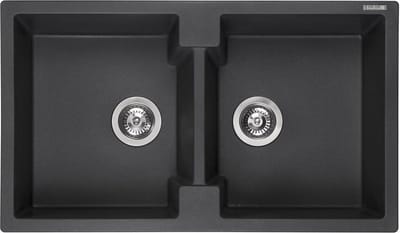Reginox AMSTERDAM 20 Black Silvery Spoelbak
