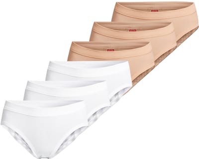 Conta Dames hipster slip 6 pack Feinripp