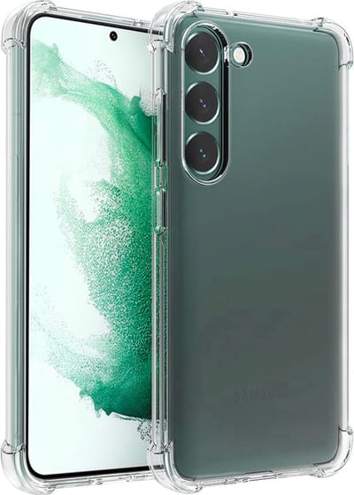 Cityhoesje – Anti Shock Backcover Transparant geschikt voor Samsung S23