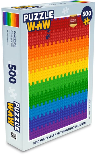 Puzzel Patoon - Regenboog - Legpuzzel - Puzzel 500 stukjes