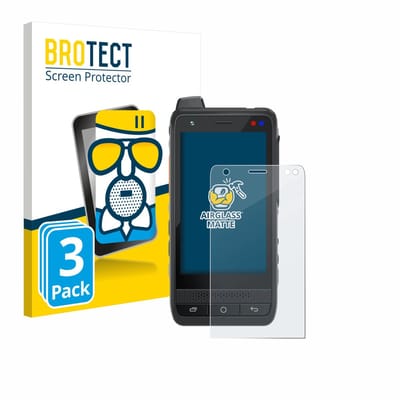 BROTECT - Screenprotector voor Uniwa F400 - Folie Beschermfolie Beschermglas matte 3 Stuks
