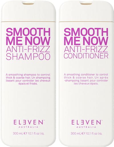 Eleven Smooth Me Now Anti-Frizz Shampoo + Conditioner 300ml