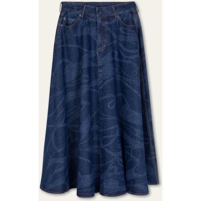 Oilily Silvina Rok- maat34 Blauw indigo