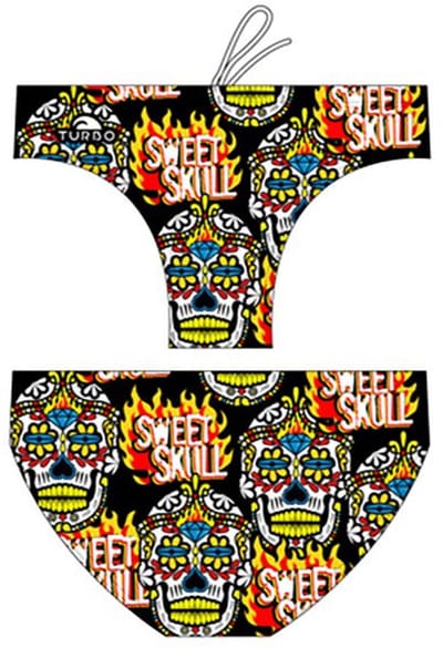 Turbo Sweet Haloween 2014 Waterpolo Zwemslip Veelkleurig 7-8 Years Jongen