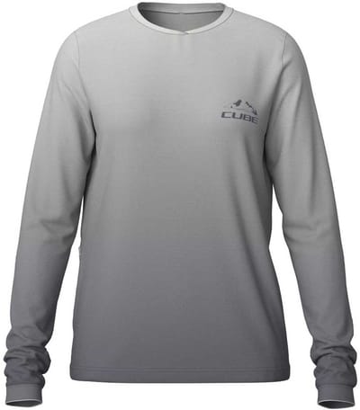 Cube Soft Langarm Enduro Trui Grijs S Vrouw