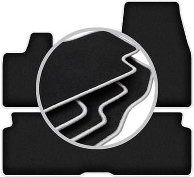 CARLUX-SILVER automatten voor: BMW I3 L01 hatchback (2013-)