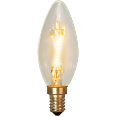 Soft Glow Kaarslamp - E14 - 0.5W - Super Warm Wit <2200K