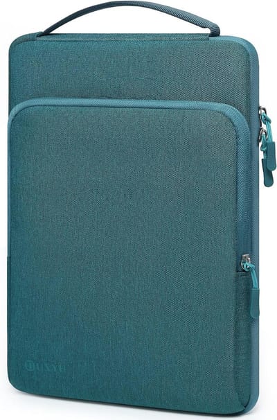 Laptoptas voor 13.3-14 Inch Laptops, Geschikt voor MacBook Pro en Air, Surface Laptop en Dell, Donkergroen