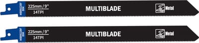 Multiblade Reciprozaagblad BIM MBR922BF Metaal 225 mm 2 stuks
