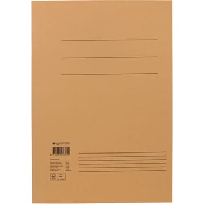 Dossiermap Quantore folio 300gr chamois