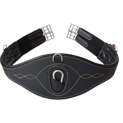 Kentucky Horsewear - Anatomische singel zwart 120 cm
