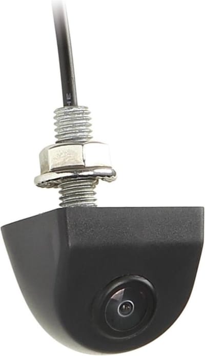 Achteruitrij Camera mini zwart onderbouw NTSC met beeldlijnen