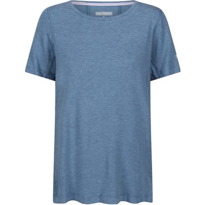 Regatta Ballyton T-shirt Met Korte Mouwen Blauw 40 Vrouw