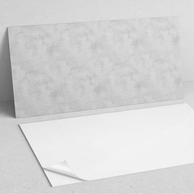 Coloray Wandpanelen Zelfklevend - Ruwe betontextuur PVC Wandpaneel - 100 cm x 50 cm - Grijs Wandbekleding Zelfklevend - 1 stuk - Texturen Wandpanelen Zelfklevend - Wandpanelen Keuken - Wandpaneel Badkamer