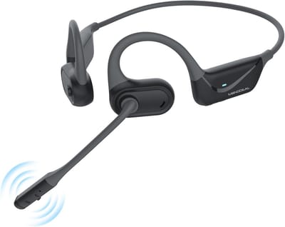Draadloze Bluetooth headset met microfoon en ruisonderdrukking voor kantoor en autorijden