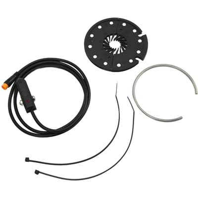 KTD12R 12 Magneten Elektrische Fiets Kracht Trapassistentie Sensor met Waterdichte Stekker voor Elektrische Fiets black