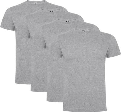 4 Pack Heather Grijs Roly Dogo Premium Kids 6 jaar 110 - 116