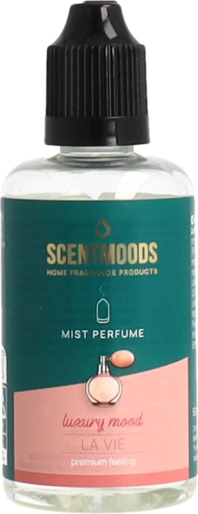 Scentmoods - La Vie Geurolie Voor Aromadiffuser - Geurolie Voor Oliebrander - Navulling Geurbrander - Etherische Olie - Geurverspreiders - Verdamper