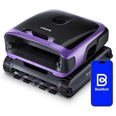 [4-in-1 + Gratis €399 Solar Skimmer] Beatbot Sora 70 Zwembadrobot, 4-in-1 Zwembadstofzuiger, 25700 L/u, Intelligent Parkeeroppervlak voor Water, 6 L