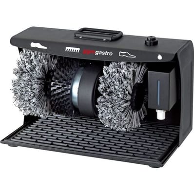 GGM Gastro Schuhputzmaschine - 120 Watt - 2 Polier- & 1 Reinigungsbürste