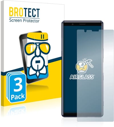Screenprotector 3 Stuks voor Sony Xperia 5 Beschermglas transparant