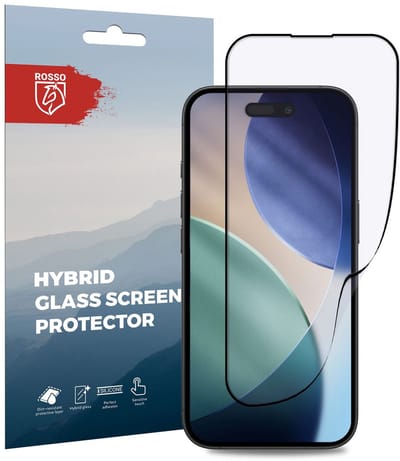 Rosso Hybrid Glass Geschikt voor Apple iPhone Air - PMMA Glas Screen Protector - Plexiglas - Ultradun - Beschermlaag - Ultra Clear
