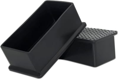 Stoelpootbeschermers， Stoelpootdoppen Meubilair Tafelhoezen Vloerbeschermers PVC Rechthoekige poten 4 stuks, 30 x 60 mm, 1-3/16" x 2-3/8"(40 * 80mm)