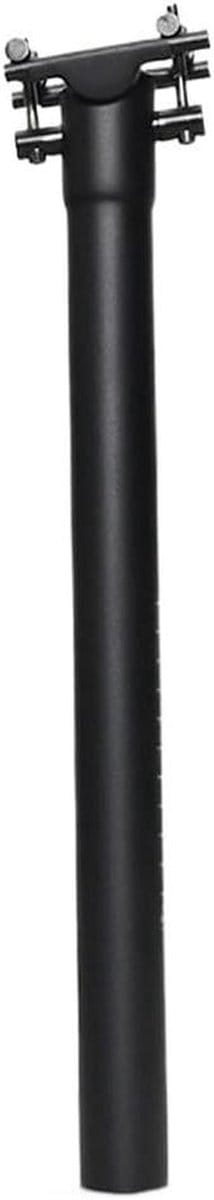 Fiets Zadelpen - Zadelpen MTB Racefiets - Comfortabel Fietsen - Schokabsorberend Ontwerp - 27.2/30.9/31.6x300-400mm - Mat Zwart