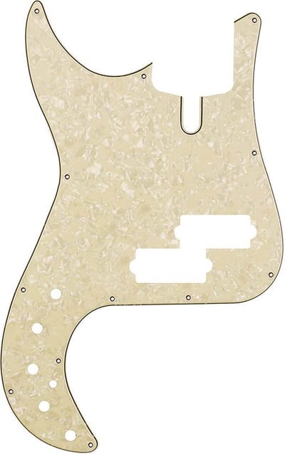 Sire Basses SISP-PG023 pickguard for P-series 4-string left handed PEARL WHITE